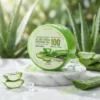 LALAFOLIE Aloe Vera 100% Soothing Gel 300ml – Korean aloe gel for face & body. Instantly cools, hydrates and soothes skin. Suitable for all skin types.