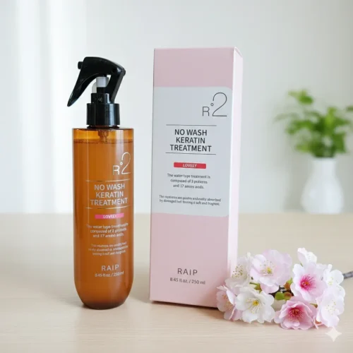 Korean R°2 No Wash Keratin Treatment – Smooth, Shiny & Damage Repair Hair Care