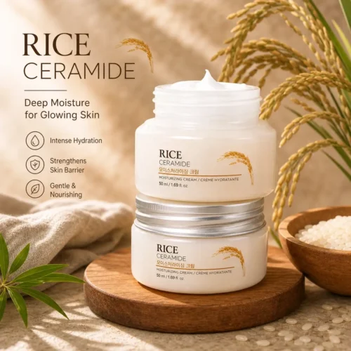 The Face Shop Rice Cream | Brightening & Deep Moisturizing Korean Face Cream